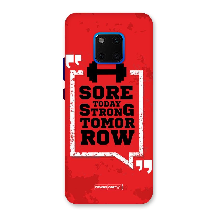 Stay Strong Back Case for Huawei Mate 20 Pro