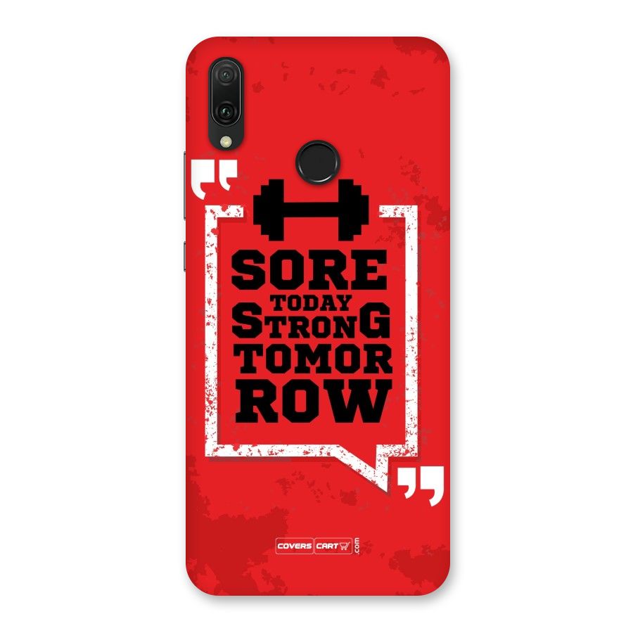 Stay Strong Back Case for Huawei Y9 (2019)