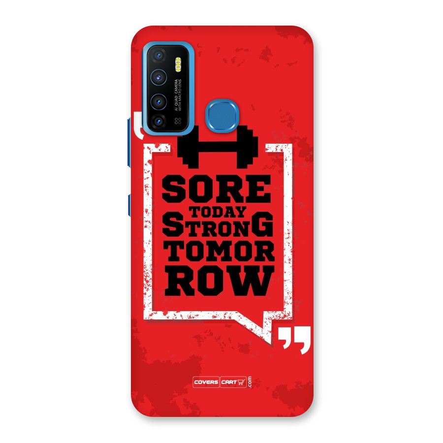 Stay Strong Back Case for Infinix Hot 9