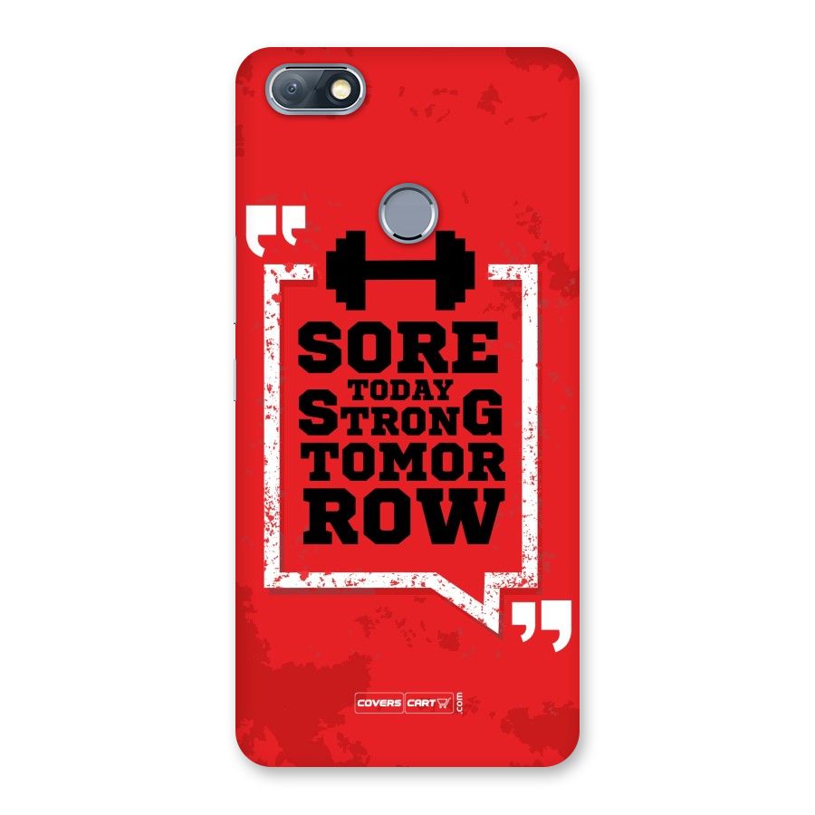 Stay Strong Back Case for Infinix Note 5