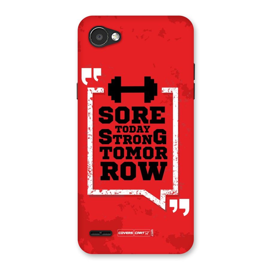 Stay Strong Back Case for LG Q6