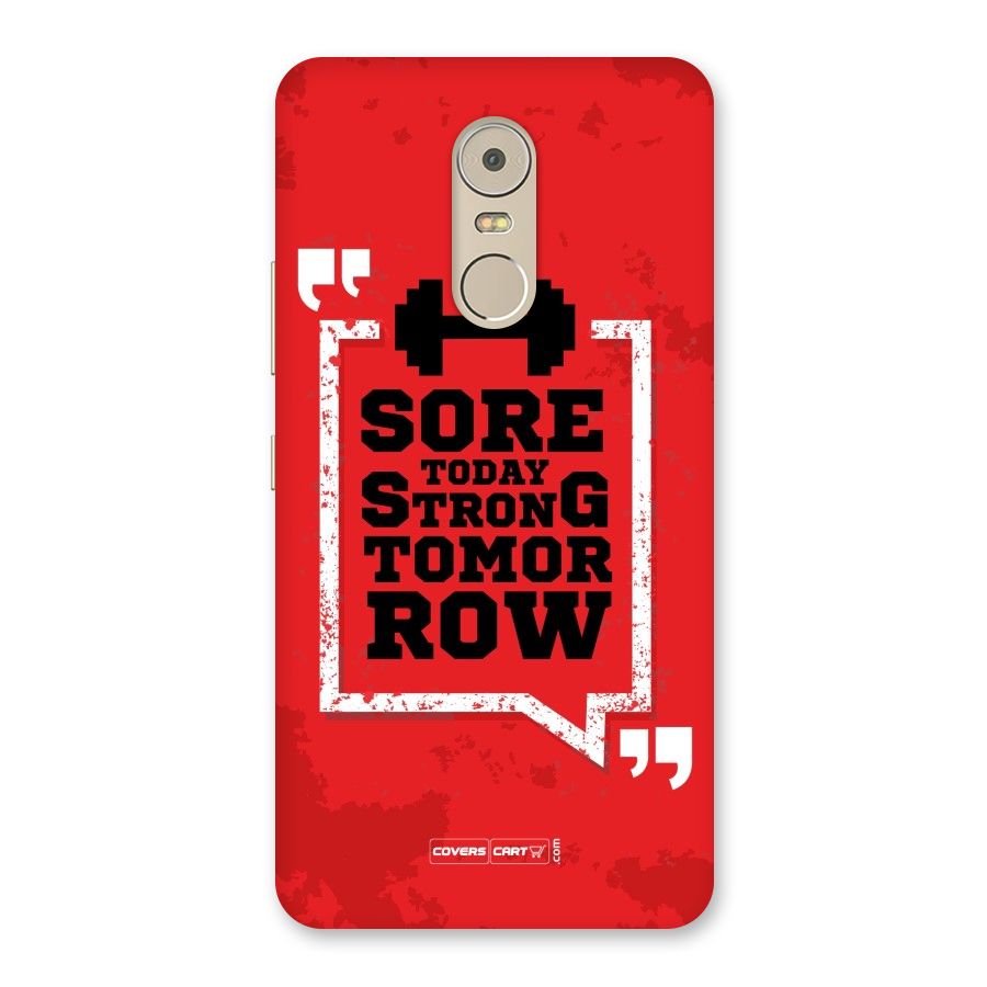 Stay Strong Back Case for Lenovo K6 Note