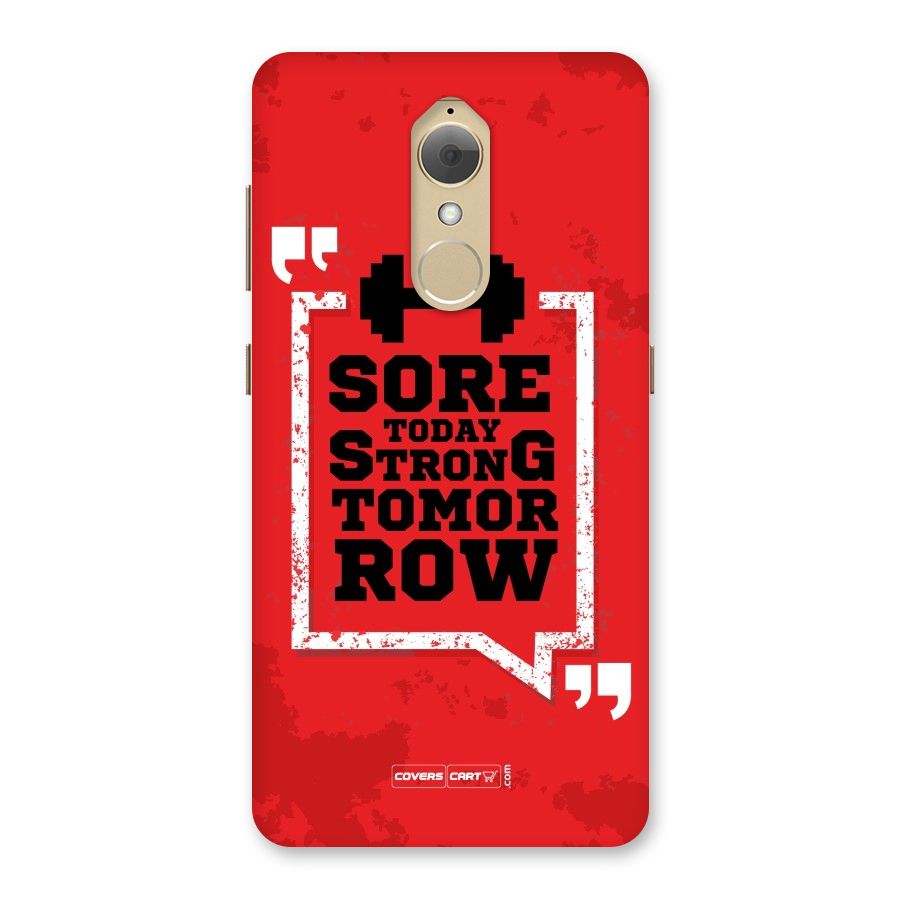 Stay Strong Back Case for Lenovo K8