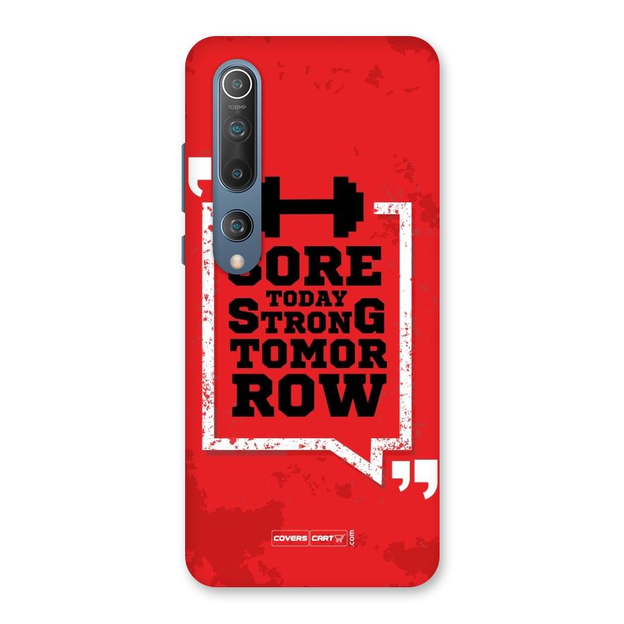 Stay Strong Back Case for Mi 10