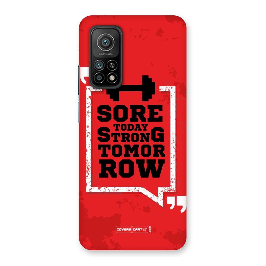 Stay Strong Back Case for Mi 10T 5G