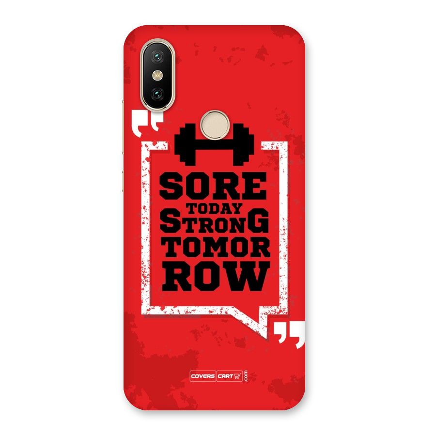 Stay Strong Back Case for Mi A2