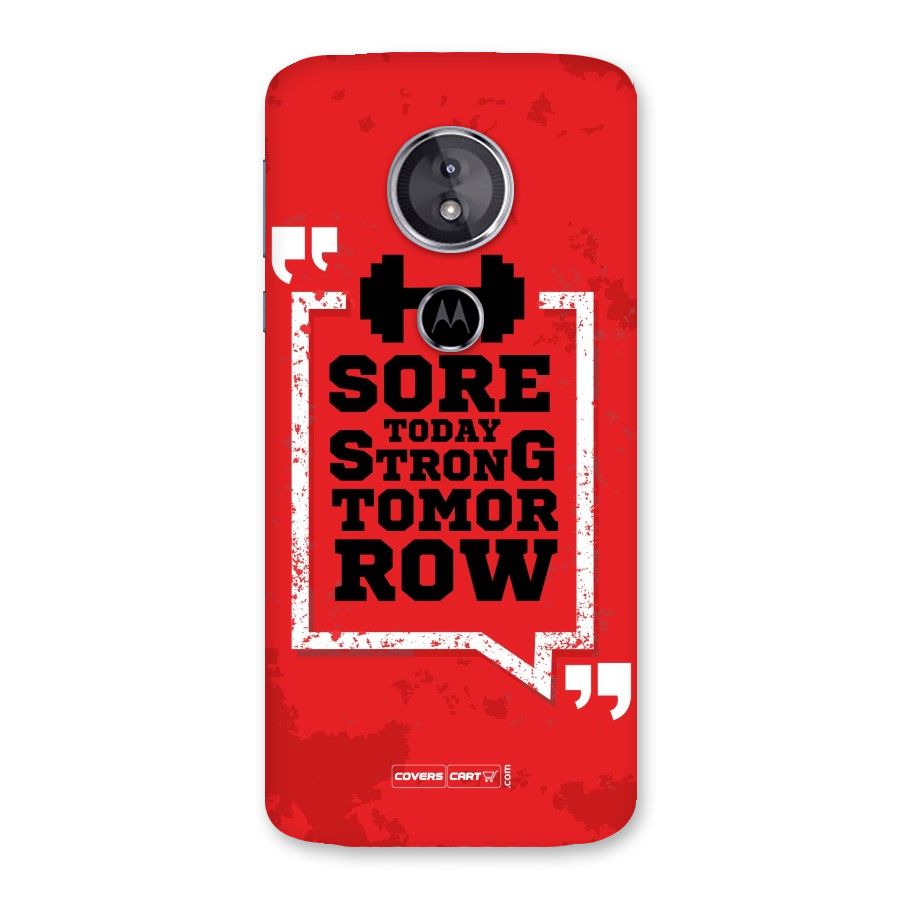 Stay Strong Back Case for Moto E5
