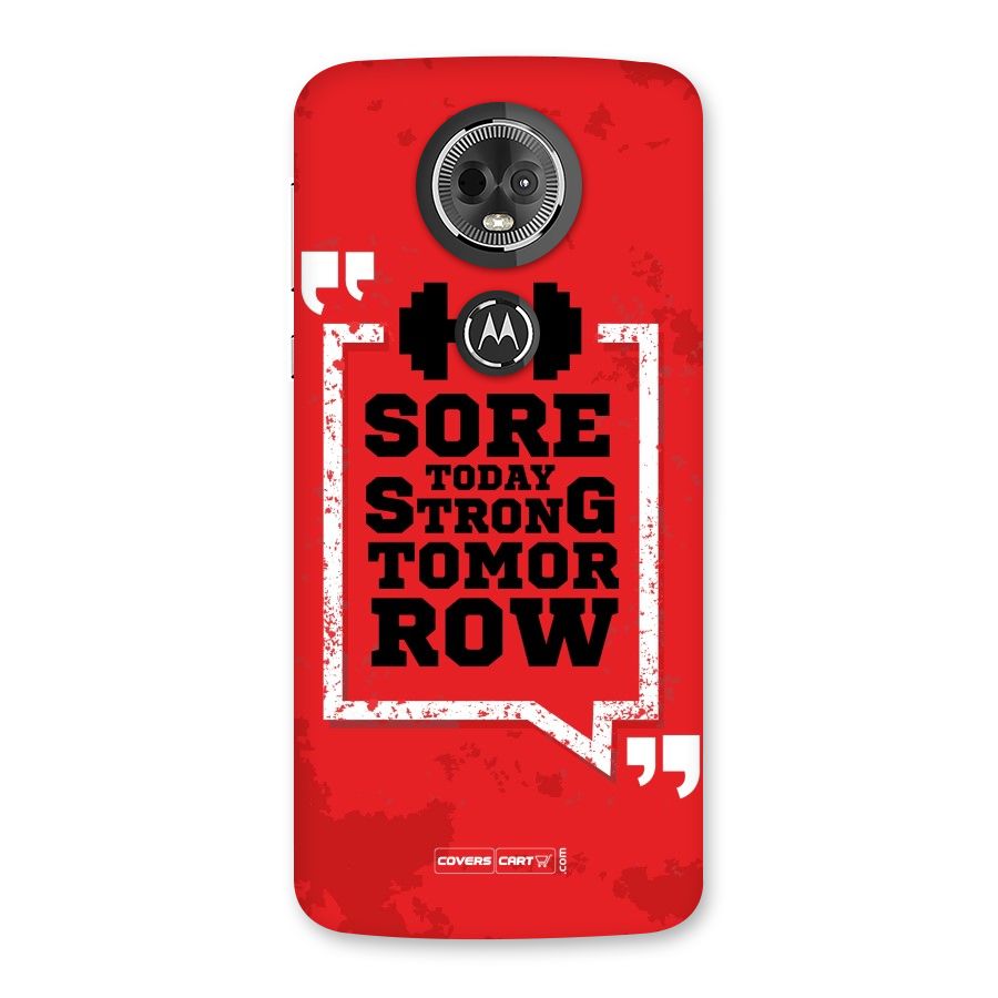 Stay Strong Back Case for Moto E5 Plus