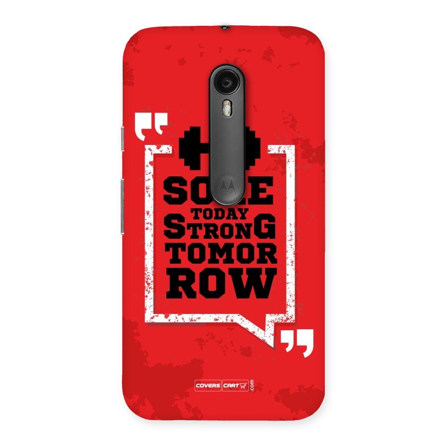 Stay Strong Back Case for Moto G3