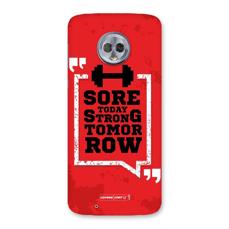 Stay Strong Back Case for Moto G6