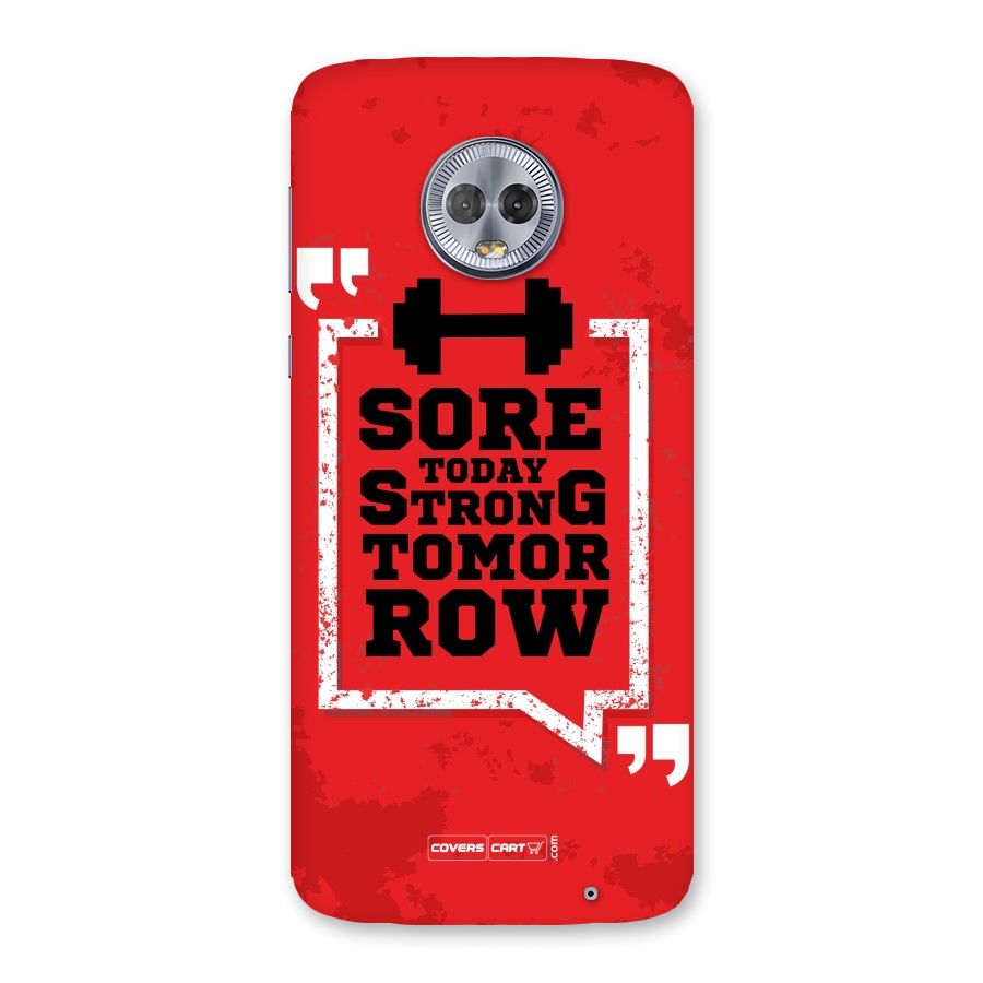 Stay Strong Back Case for Moto G6 Plus