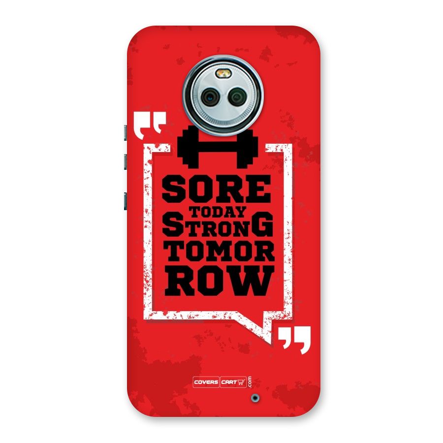 Stay Strong Back Case for Moto X4