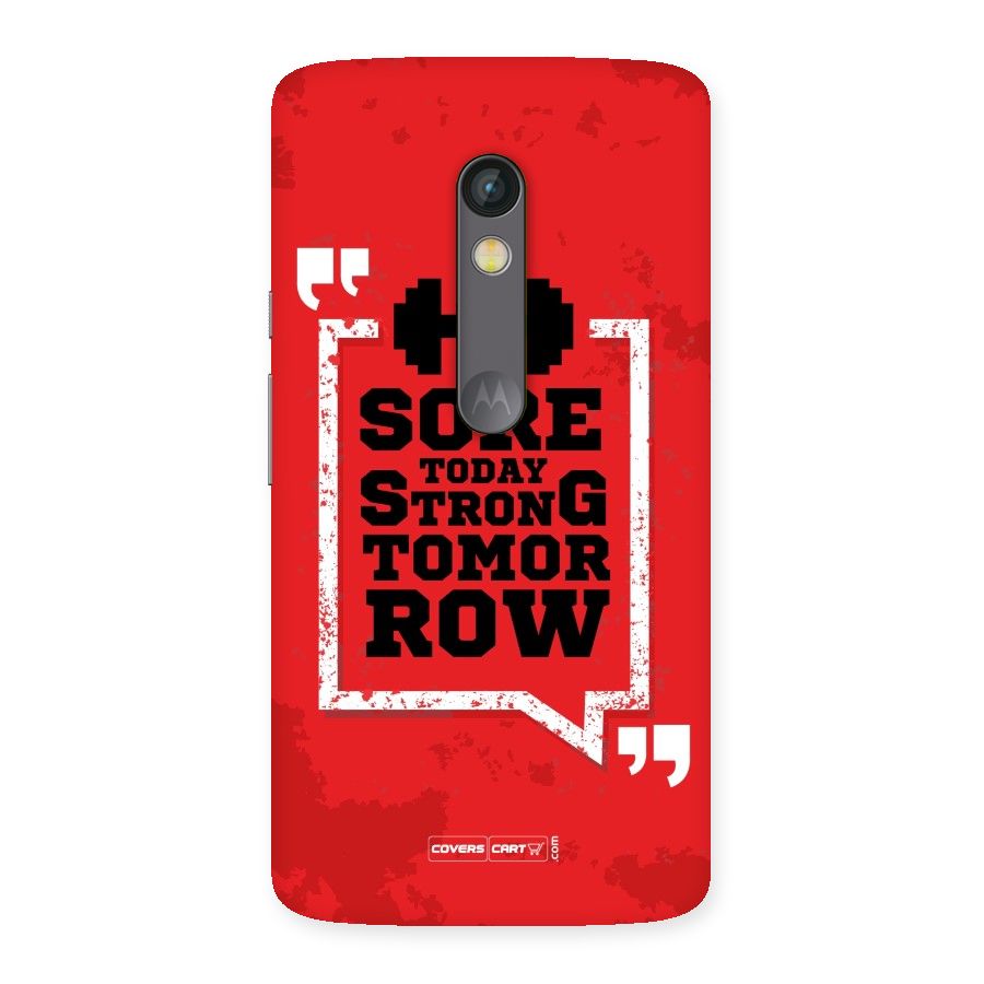Stay Strong Back Case for Moto X Play