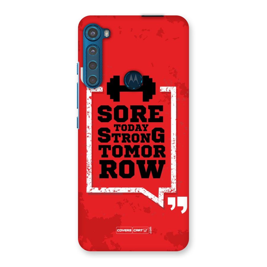 Stay Strong Back Case for Motorola One Fusion Plus