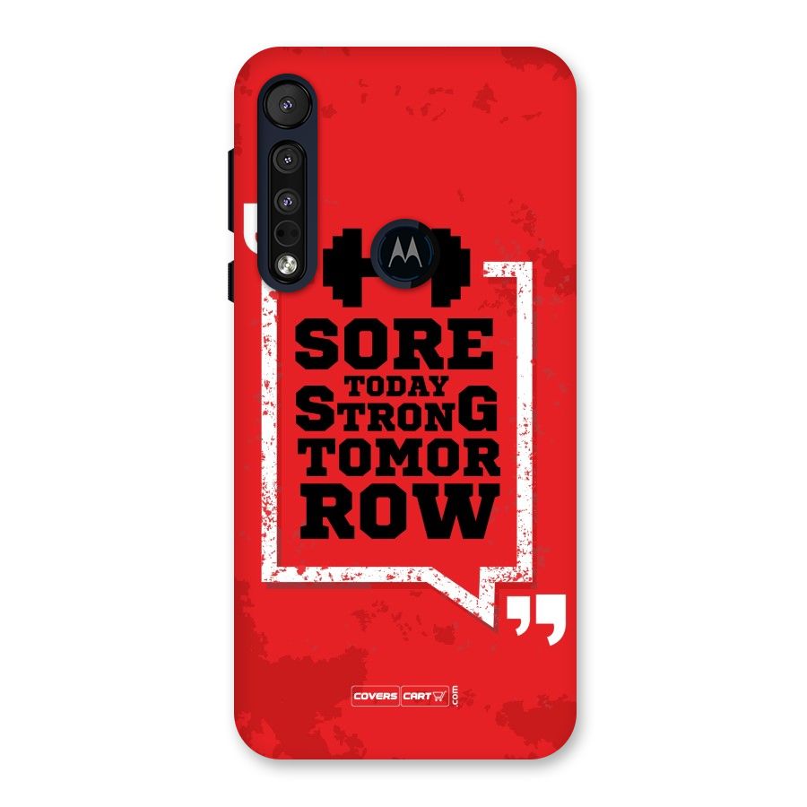 Stay Strong Back Case for Motorola One Macro