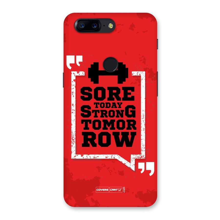 Stay Strong Back Case for OnePlus 5T