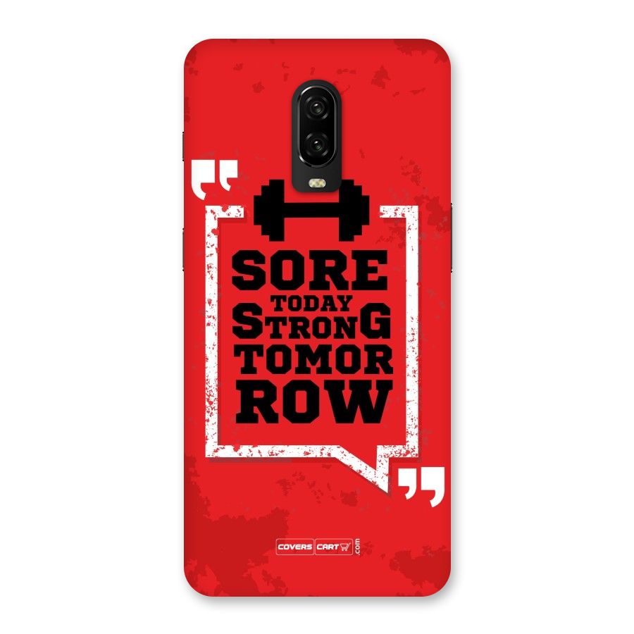 Stay Strong Back Case for OnePlus 6T