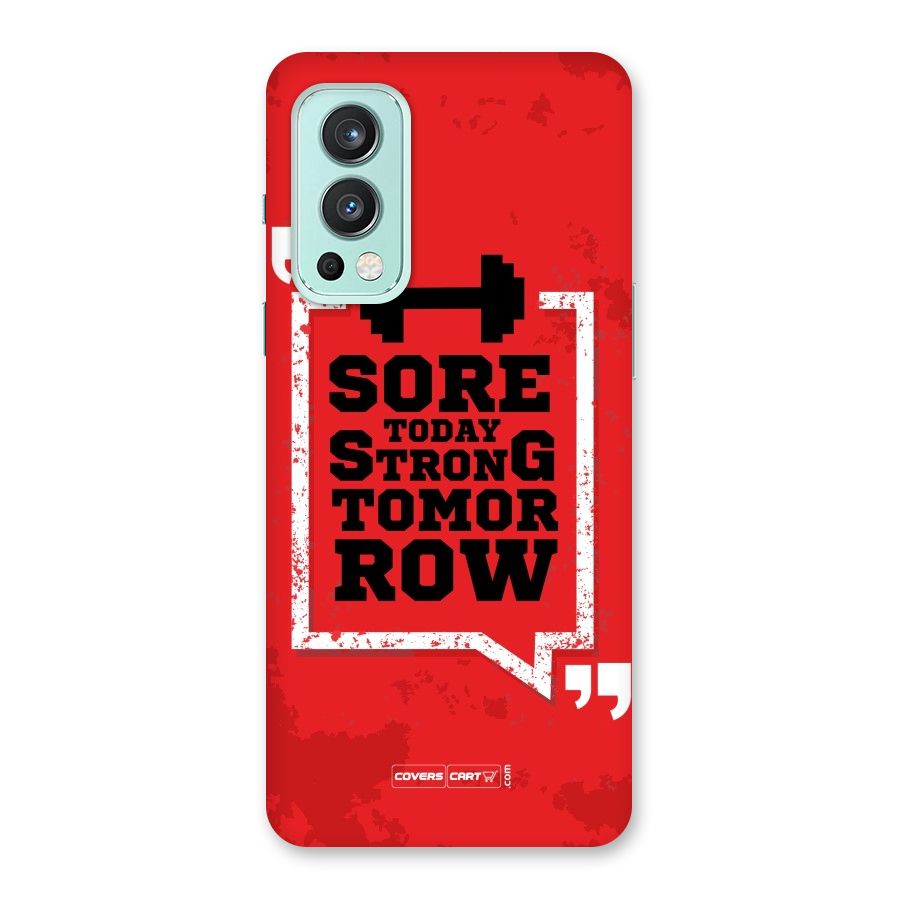 Stay Strong Back Case for OnePlus Nord 2 5G