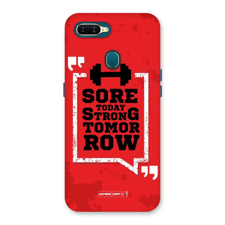Stay Strong Back Case for Oppo A11k