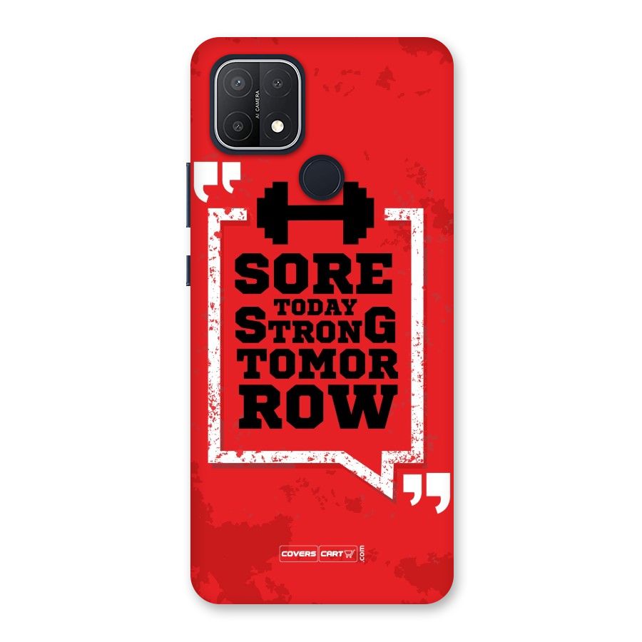 Stay Strong Back Case for Oppo A15s