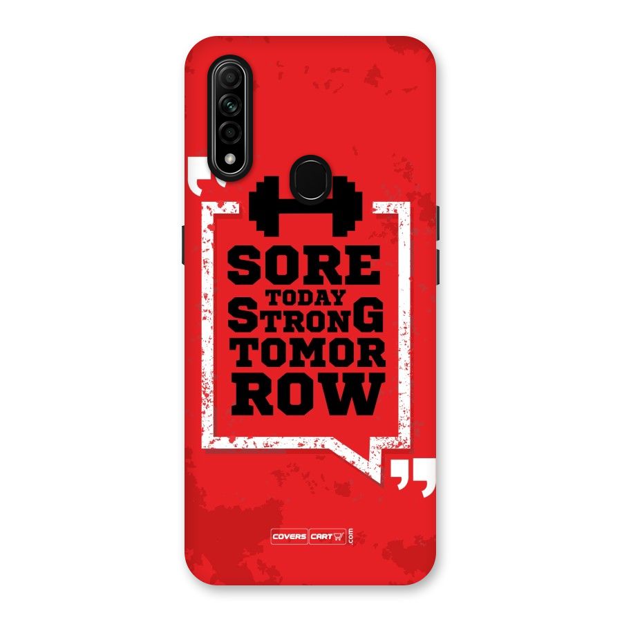 Stay Strong Back Case for Oppo A31