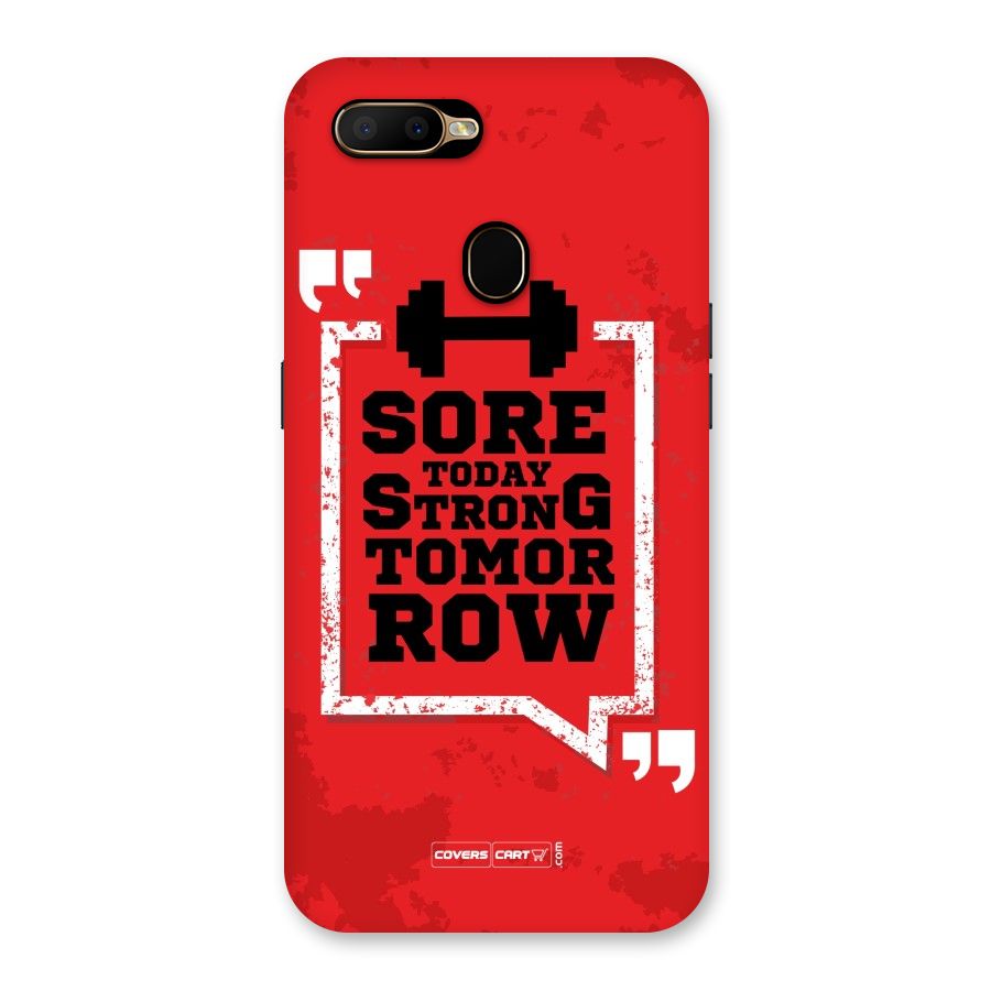 Stay Strong Back Case for Oppo A5s