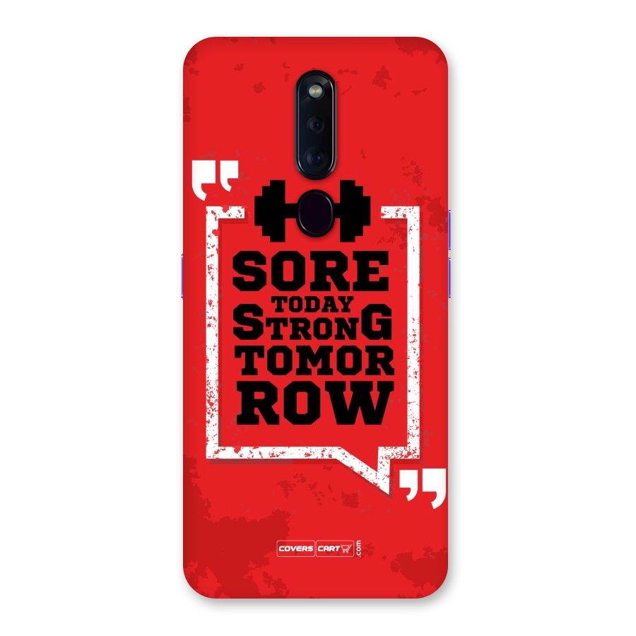 Stay Strong Back Case for Oppo F11 Pro