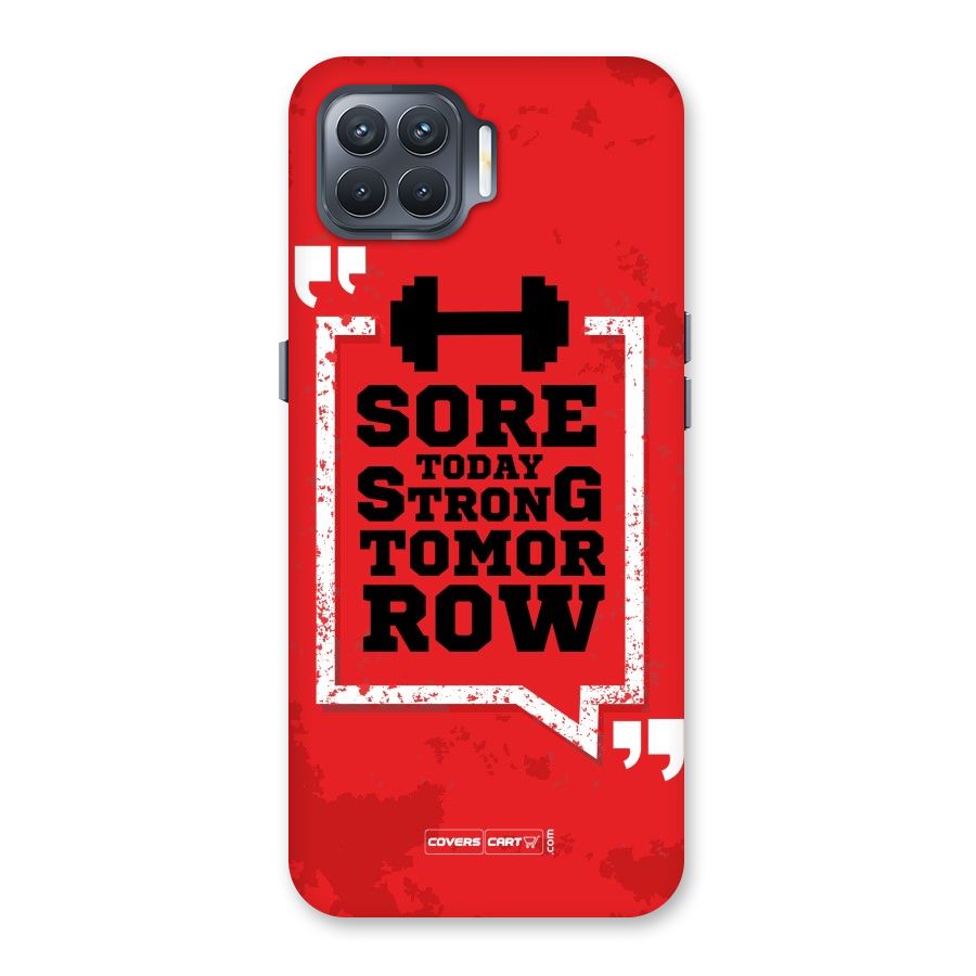 Stay Strong Back Case for Oppo F17 Pro
