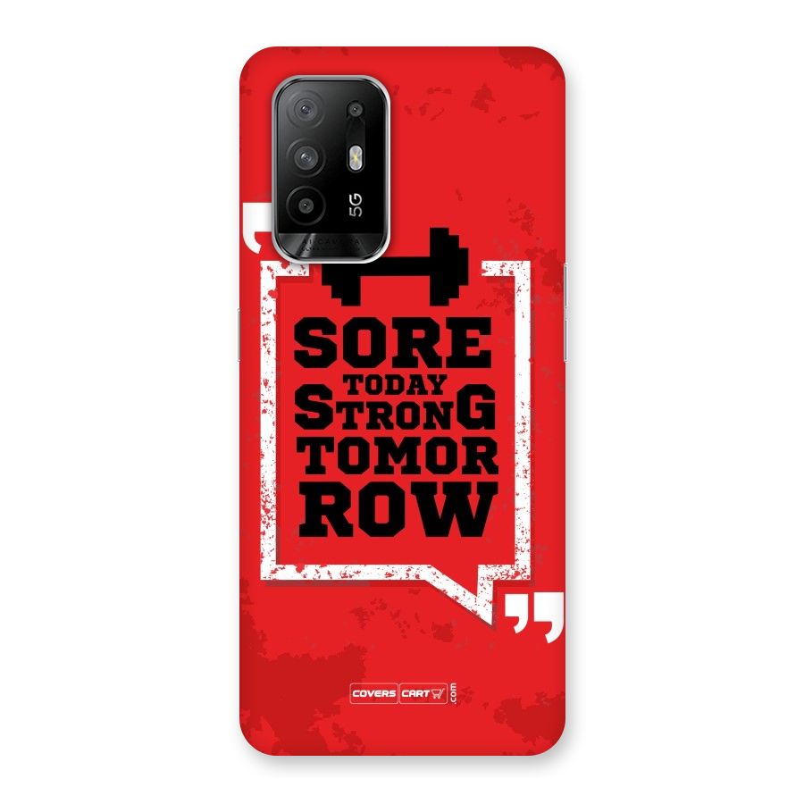 Stay Strong Back Case for Oppo F19 Pro Plus 5G