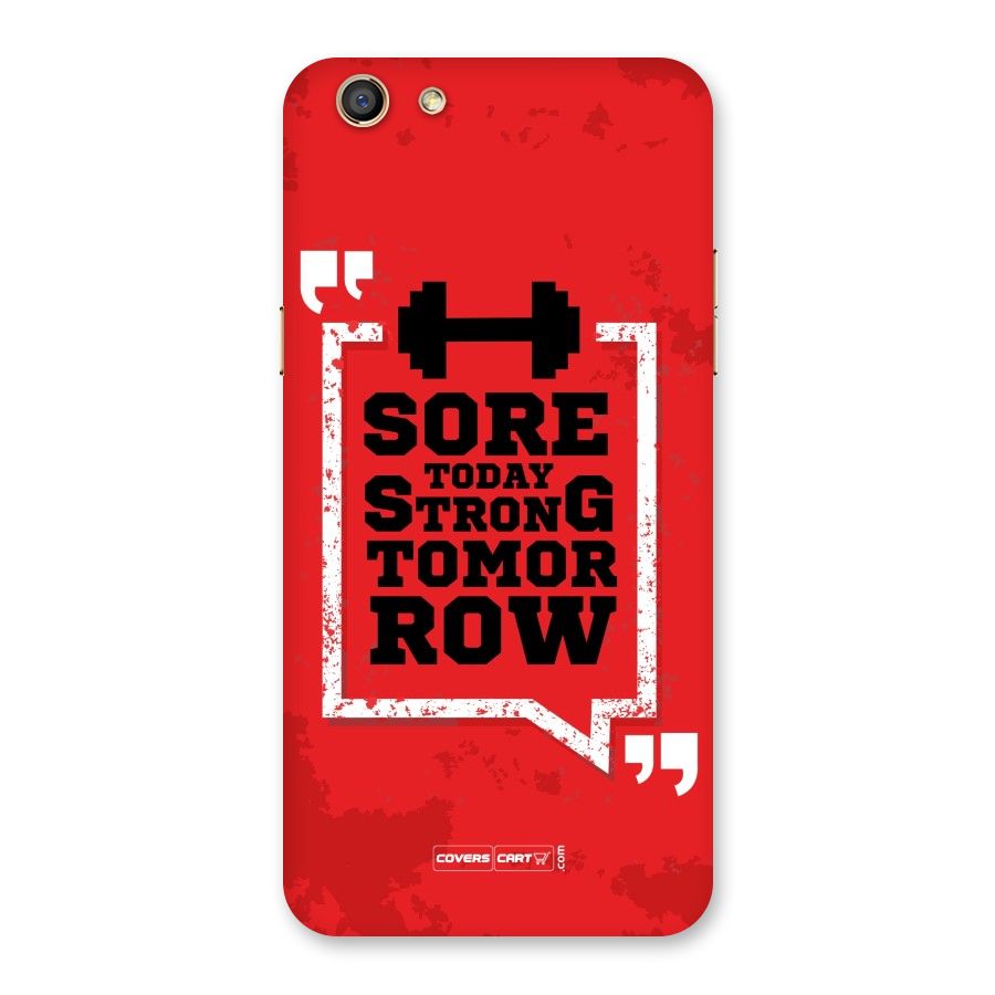 Stay Strong Back Case for Oppo F3