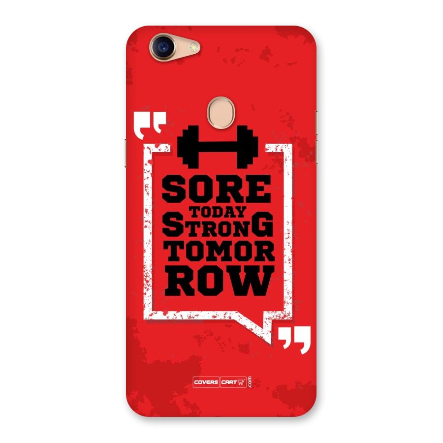 Stay Strong Back Case for Oppo F5 Youth