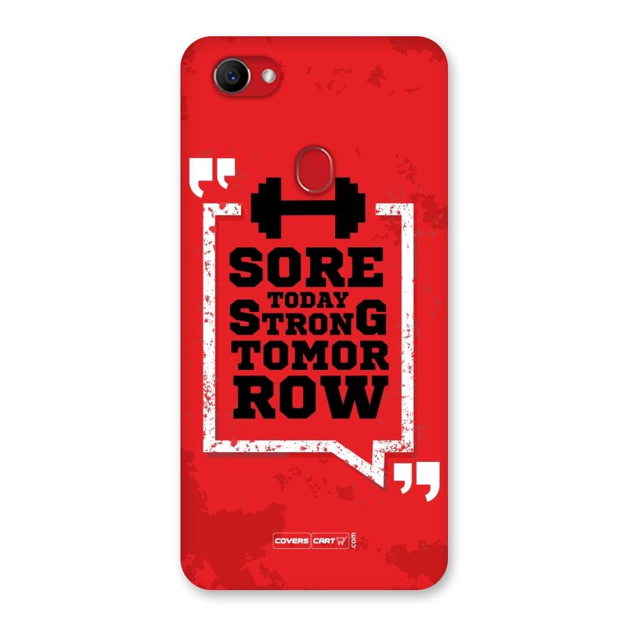 Stay Strong Back Case for Oppo F7