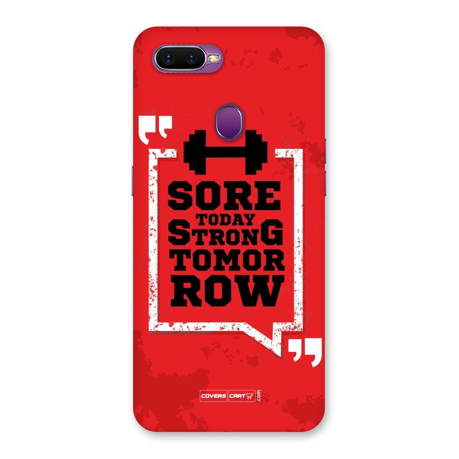 Stay Strong Back Case for Oppo F9
