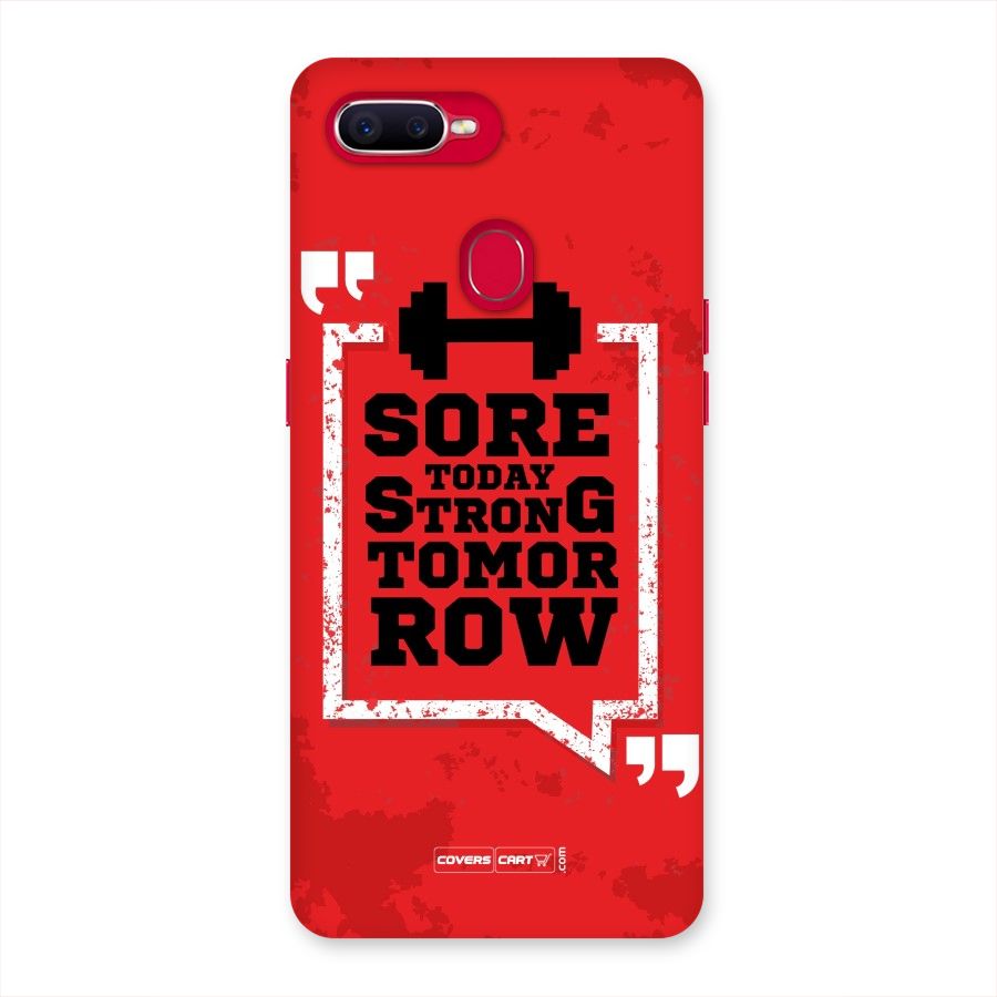 Stay Strong Back Case for Oppo F9 Pro