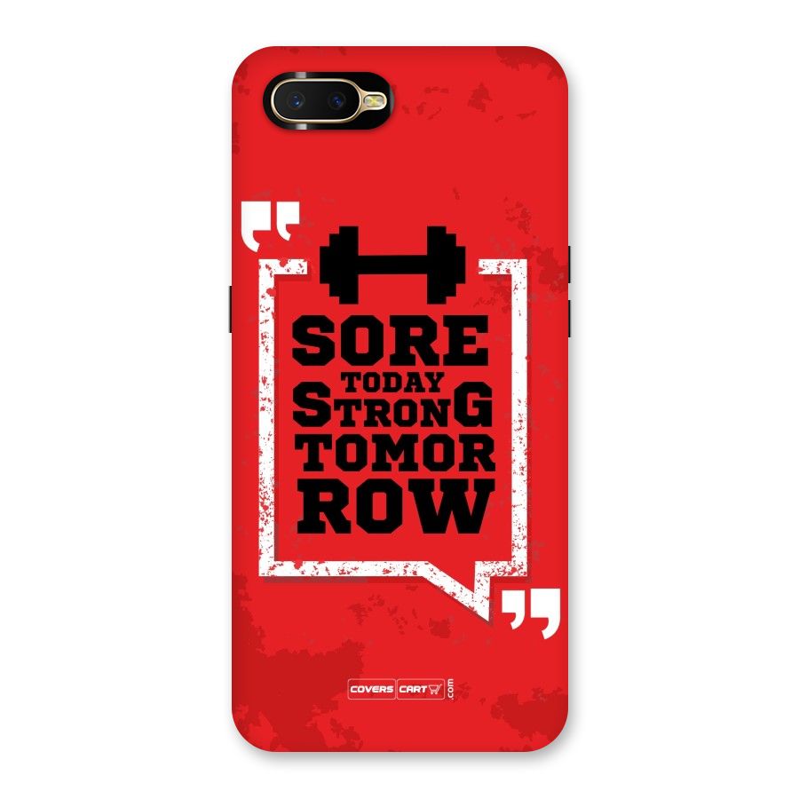 Stay Strong Back Case for Oppo K1