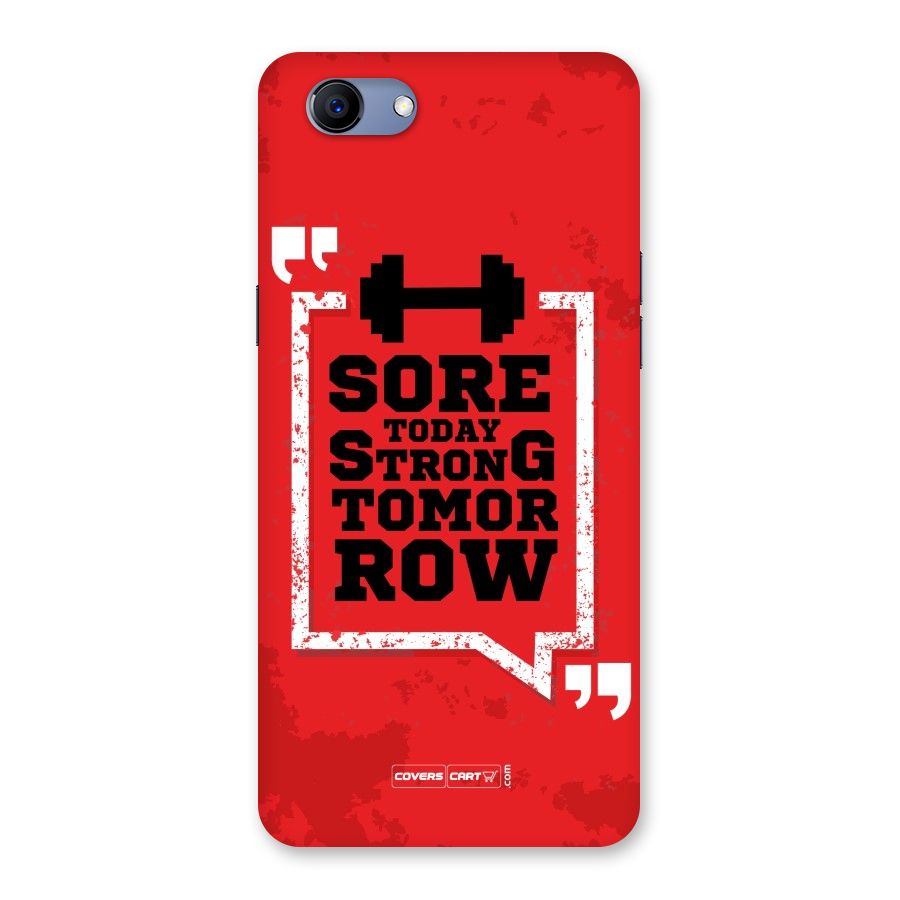 Stay Strong Back Case for Oppo Realme 1