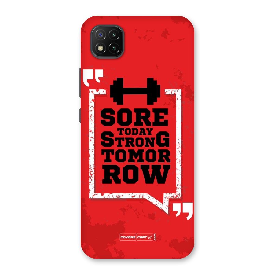Stay Strong Back Case for Poco C3