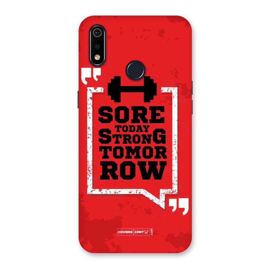 Stay Strong Back Case for Realme 3i