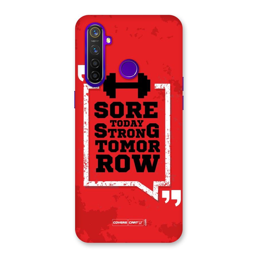 Stay Strong Back Case for Realme 5 Pro