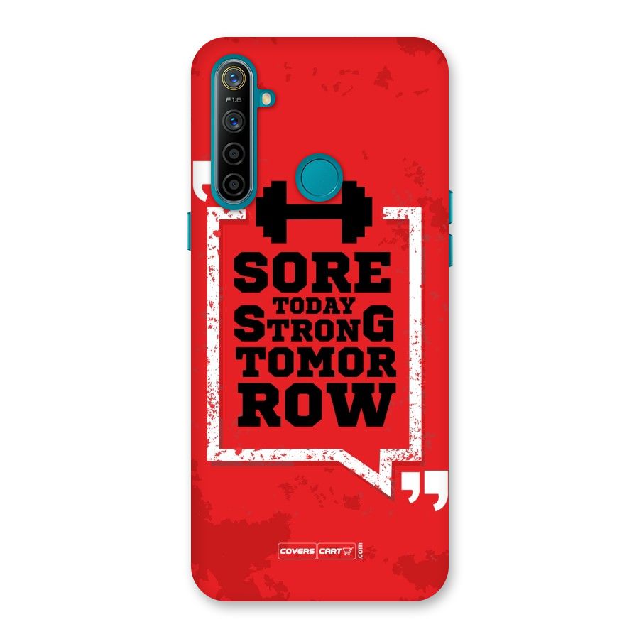 Stay Strong Back Case for Realme 5i