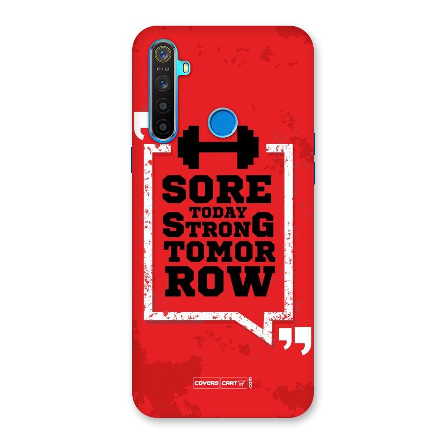 Stay Strong Back Case for Realme 5s
