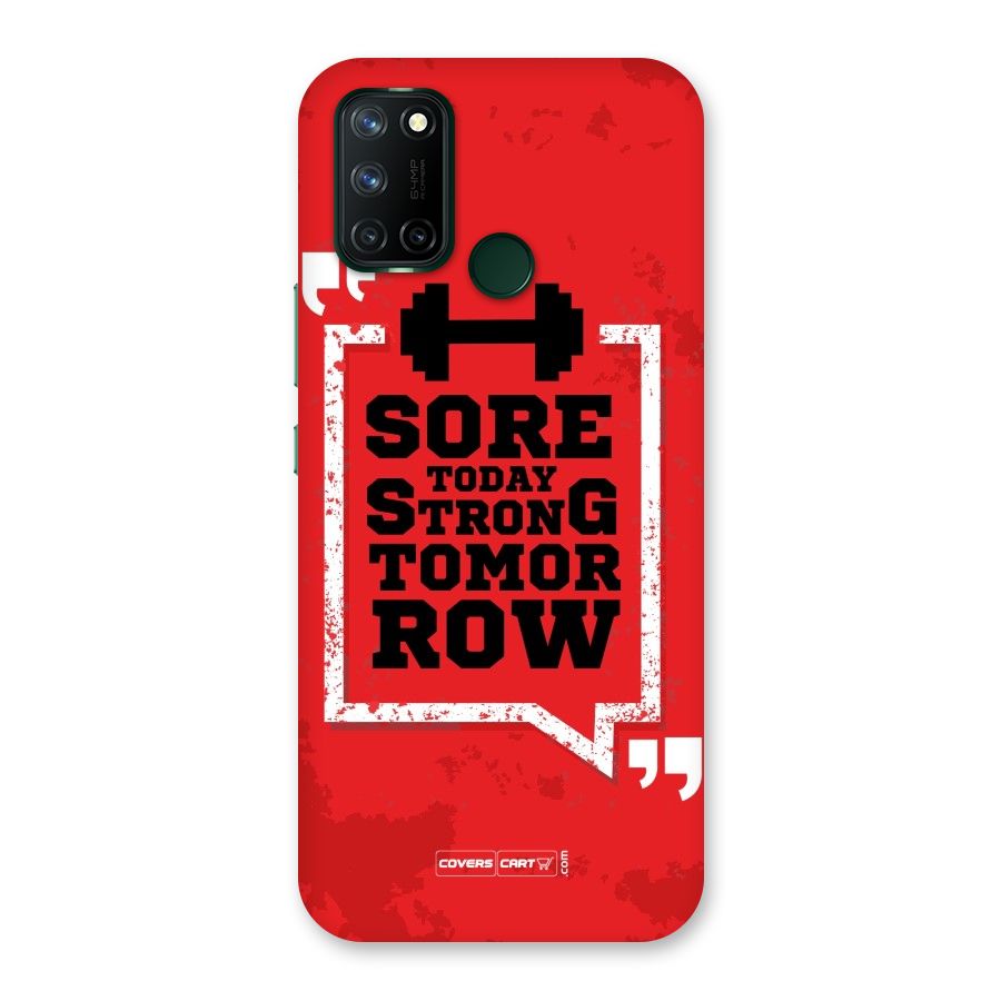 Stay Strong Back Case for Realme 7i