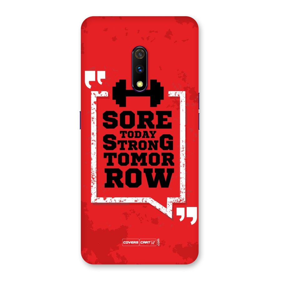 Stay Strong Back Case for Realme X