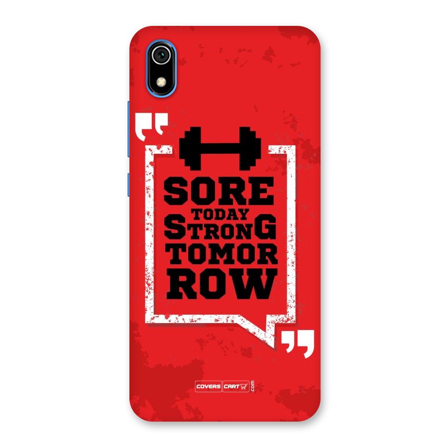 Stay Strong Back Case for Redmi 7A