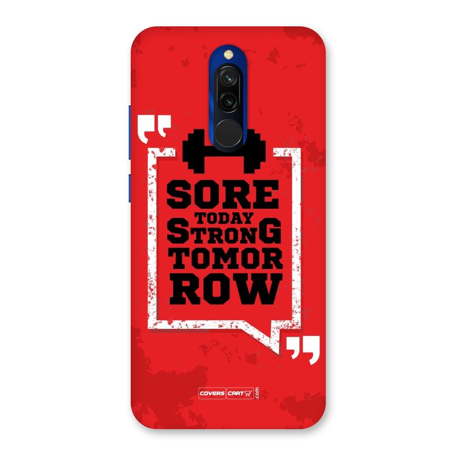 Stay Strong Back Case for Redmi 8