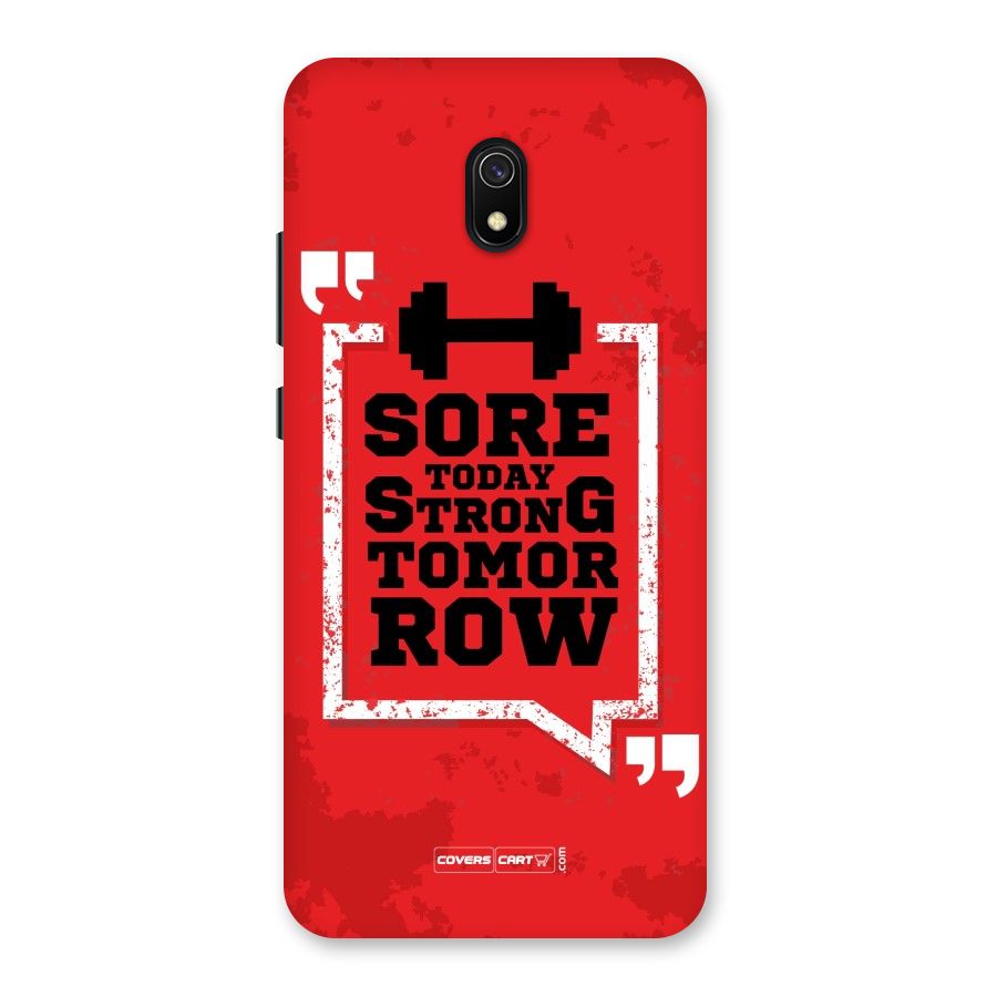 Stay Strong Back Case for Redmi 8A