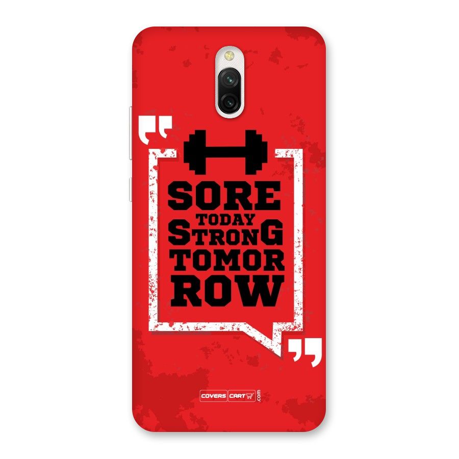 Stay Strong Back Case for Redmi 8A Dual