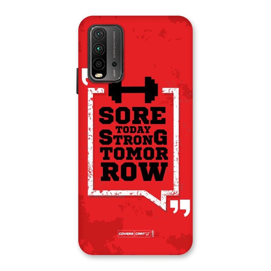 Stay Strong Back Case for Redmi 9 Power