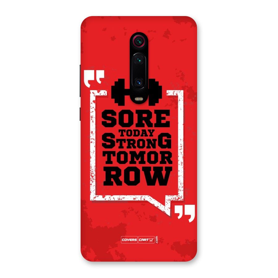 Stay Strong Back Case for Redmi K20 Pro