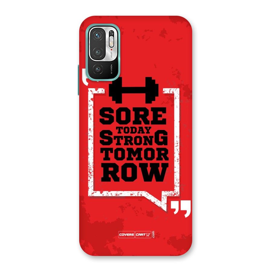 Stay Strong Back Case for Redmi Note 10T 5G